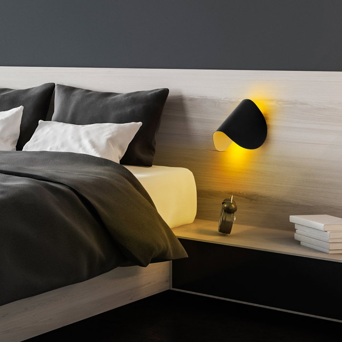 Opviq Heybe - 13623 Lámpara de pared negra de metal Opviq Heybe - 13623 Lámpara de pared negra de metal